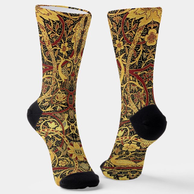 Calcetines William Morris Bullerswood Faux Tapestry (Angular)