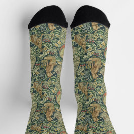 Calcetines William Morris "El Bosque" Vida Silvestre