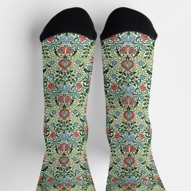 Calcetines William Morris "Floral Persa" (Arriba)