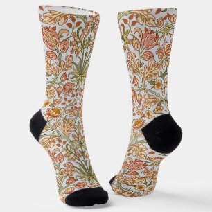 Calcetines William Morris Hyacinth Arte Botánico Floral