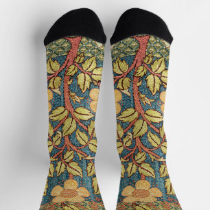 Calcetines William Morris Rosa Wreath Cushion Cover Classic
