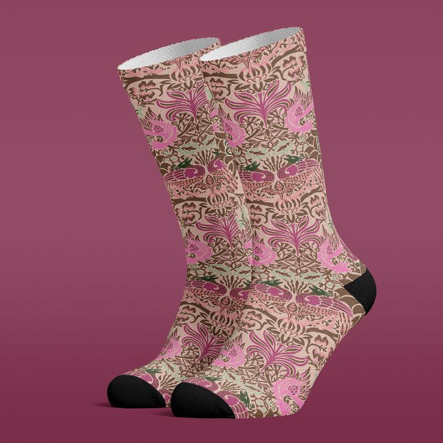 Calcetines William Morris y calcetines de dragón (Subido por el creador)