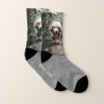 CALCETINES WORLDS BEST DOG DAD SOCKS<br><div class="desc">WORLDS BEST DOG DAD
A fun pair of Dog Dad socks,  custom dog photo socks. You can edit or remove photo filter and text. Scale,  move dog,  and center the picture. For better result use a picture with centered ¨object¨ and margin background.   For self help https://www.zazzle.com/live/categories/design help. .</div>