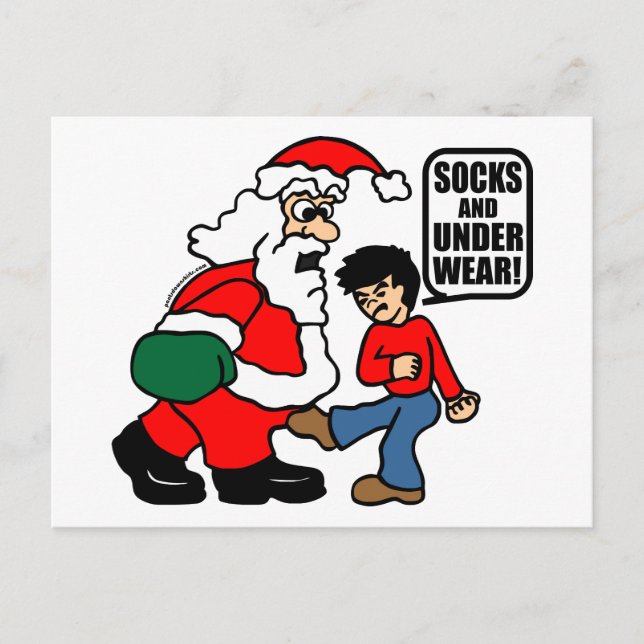 CALCETINES Y ROPA INTERIOR DEL NAVIDAD (Anverso)