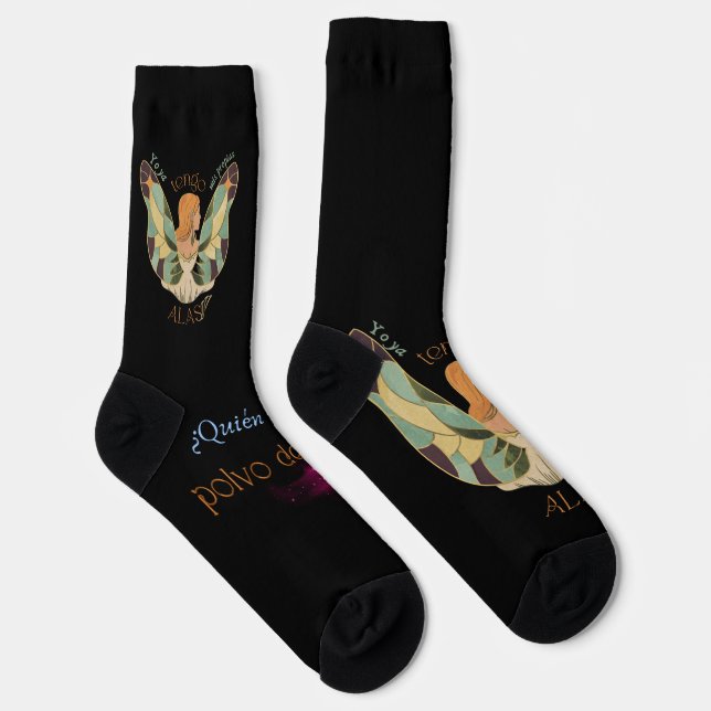 Calcetines Ya tengo mis propias alas (Derecha)