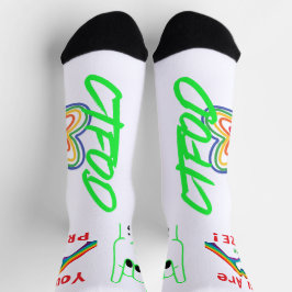 Calcetines You are the Prize! Graphic Socks