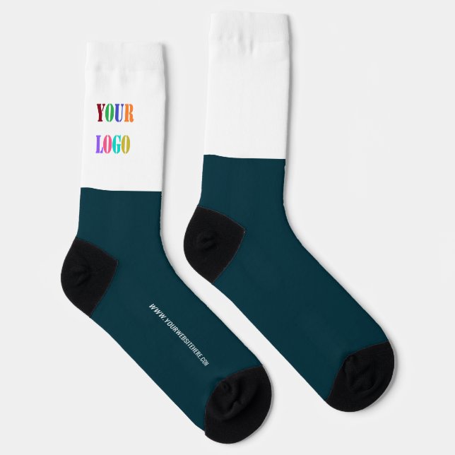 Calcetines Your Branded Business Promotional Socks Template (Derecha)