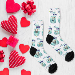 Calcetines You're Otterly Amazing cute otter Valentine