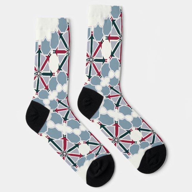 Calcetines Zelije marroquí Chaussette !Zelige marroquí (Derecha)