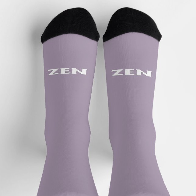 Calcetines Zen gris gris gris de la prima de entra (Arriba)