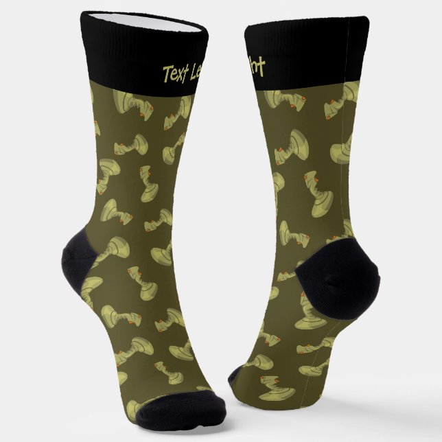 Calcetines Zócalos de patrón de joystick (Angular)