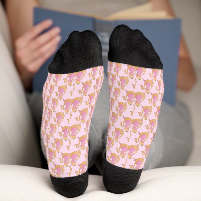 Calcetines Zócalos de rapunzel (Abajo)