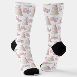 Calcetines Zócalos de torta boda #2