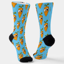 Calcetines Zócalos de zanahoria enojados