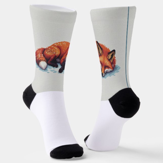 Calcetines Zorro Durmiente (Angular)