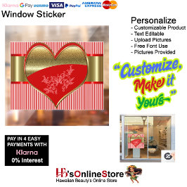 Calcomanía adhesiva para ventana Cajas de negocios