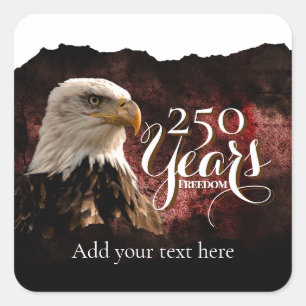 Calcomanía Águila Patriótica 250 Años