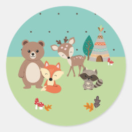 Calcomanía Animalitos del bosque