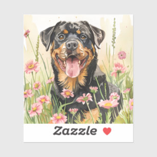 Calcomanía - Calcomanía de Rottweiler