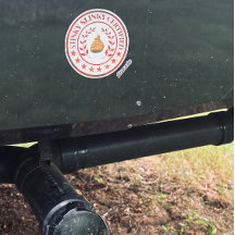 Calcomanía Certificada de RV Stinky Slinky