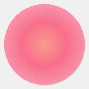 Calcomanía con gradiente de rosa sonrojado – Elega