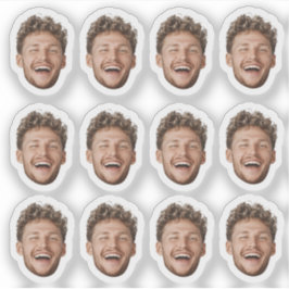 Calcomanía de 12 caras personalizadas – Foto diver