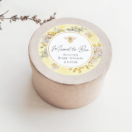 Calcomanía de abeja destinada a ser. Ducha de novi