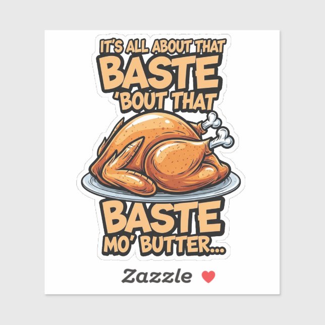 Calcomanía de Acción de Gracias (Hoja)