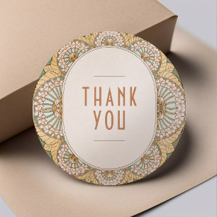 Calcomanía de agradecimiento Bougainvillea Art Nou