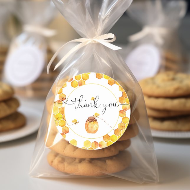 Calcomanía de agradecimiento de abeja bumble (Subido por el creador)