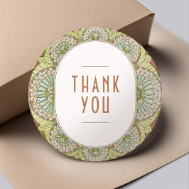 Calcomanía de agradecimiento de buganvilla Art Nou