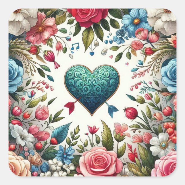 Calcomanía de amor (Anverso)