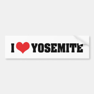 Calcomanía de Amor a Yosemite