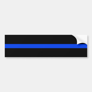 Calcomanía de apoyo a la policía