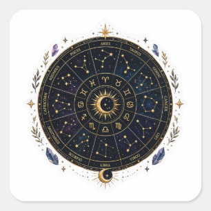 Calcomanía de Arte Celestial de Constelación del Z