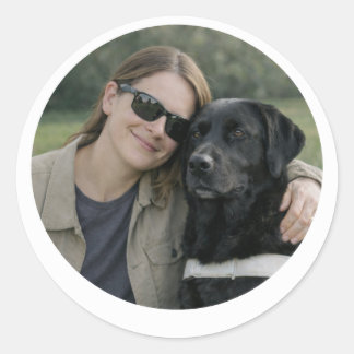 Calcomanía de asociación de perro guía Labrador R