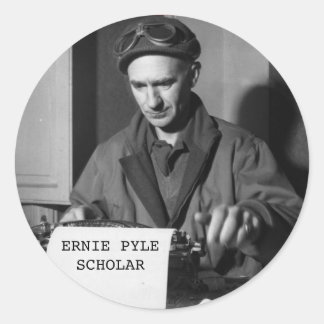 Calcomanía de becario Ernie Pyle