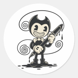 Calcomanía de Bendy | Bendy y la máquina de tinta