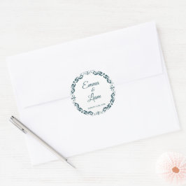 Calcomanía de boda de arcilla mexicana – Papel Pic