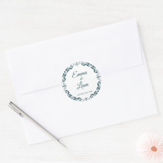 Calcomanía de boda de arcilla mexicana – Papel Pic