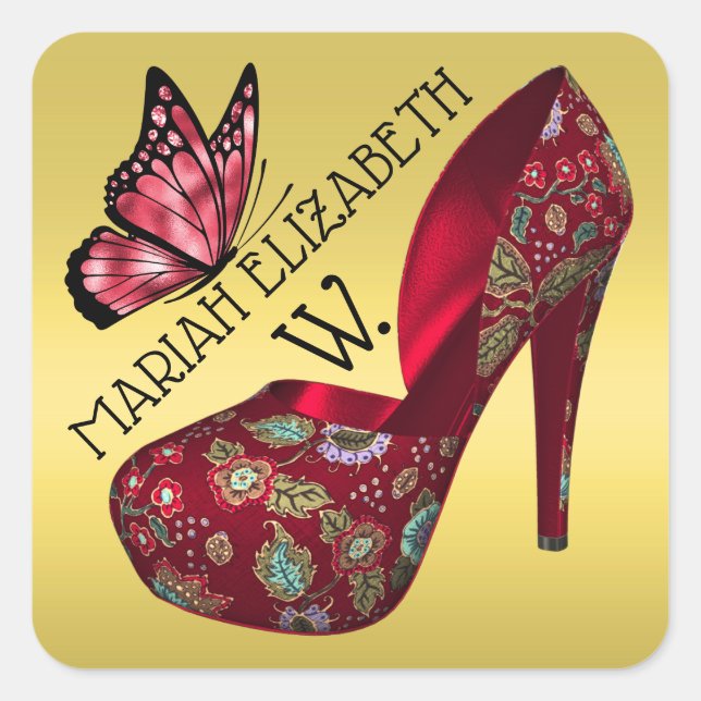 Calcomanía de brillo personal (Anverso)