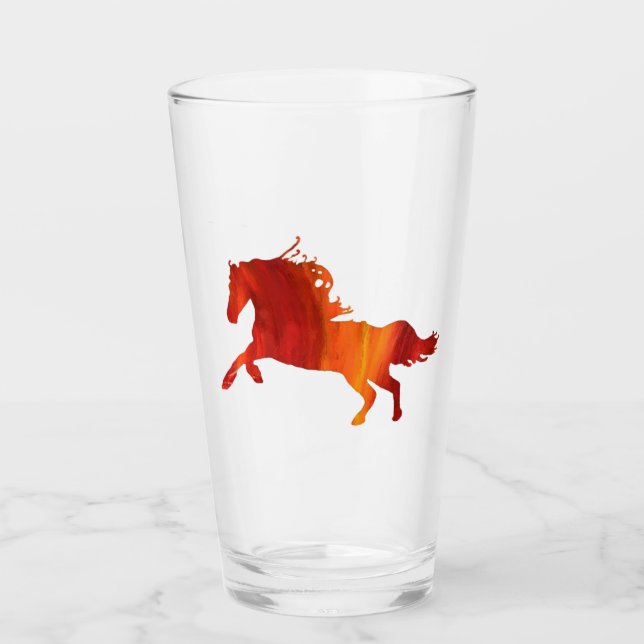 Calcomanía de caballo de fuego (Anverso)