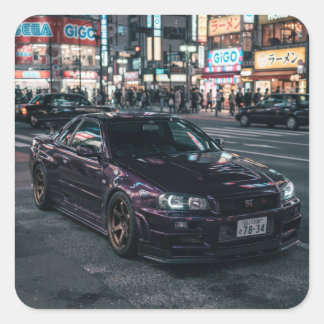 Calcomanía de coche deportivo JDM GTR – Inspirado