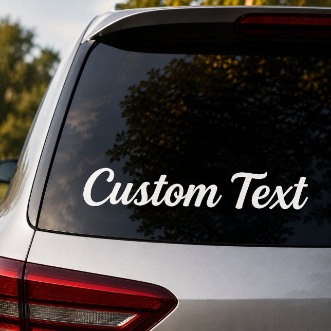 Calcomanía de coche personalizada - Calcomanía de  (Subido por el creador)