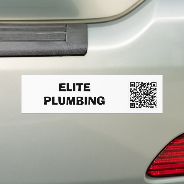 Calcomanía de código de barras personalizado para  (en coche)