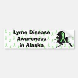 Calcomanía de Conciencia de la Enfermedad de Lyme 