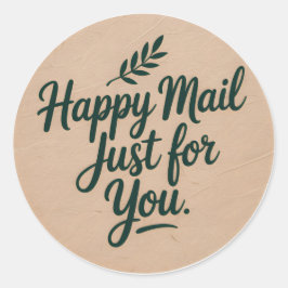 Calcomanía de correo feliz solo para usted – Botán