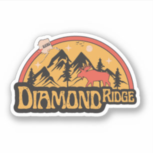 Calcomanía de Diamond Ridge, Alaska