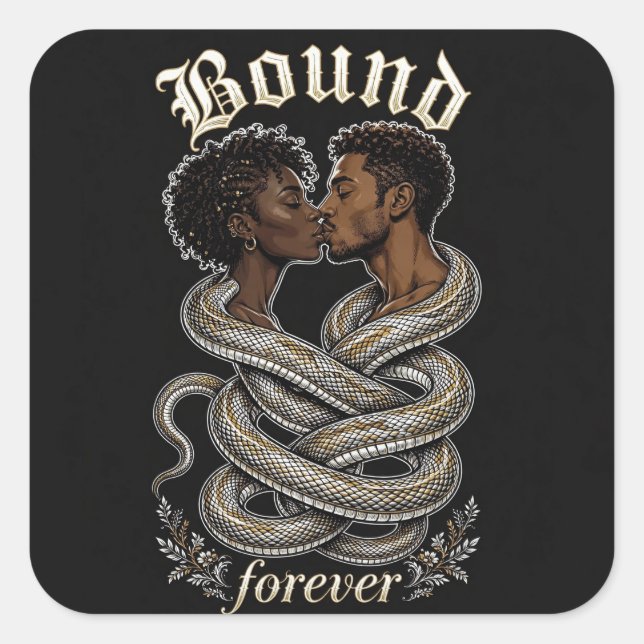Calcomanía de firma de Bound Forever (Anverso)
