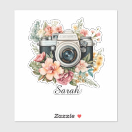 Calcomanía de Fotógrafo Personalizada